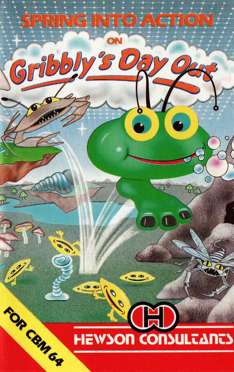 Gribbly's Day Out — box art