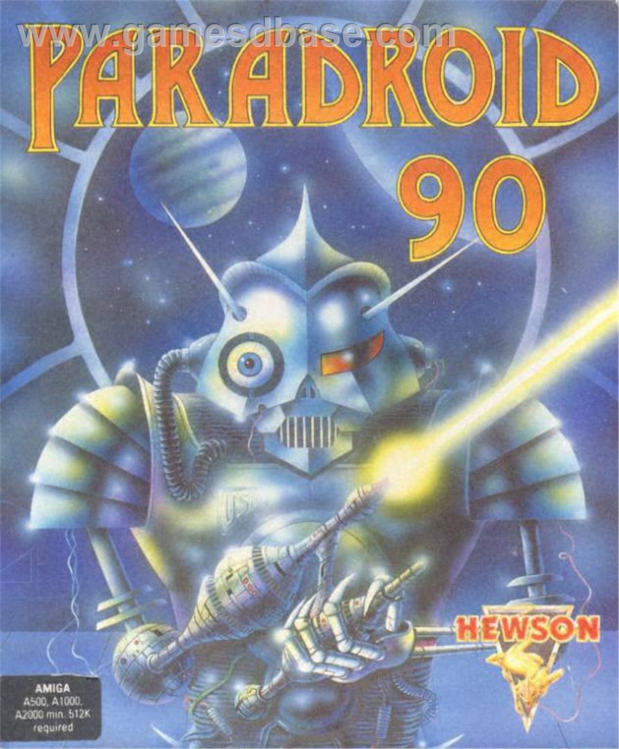 Paradroid 90 — box art