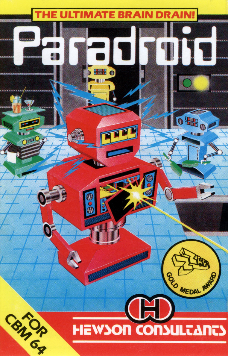 Paradroid — box art